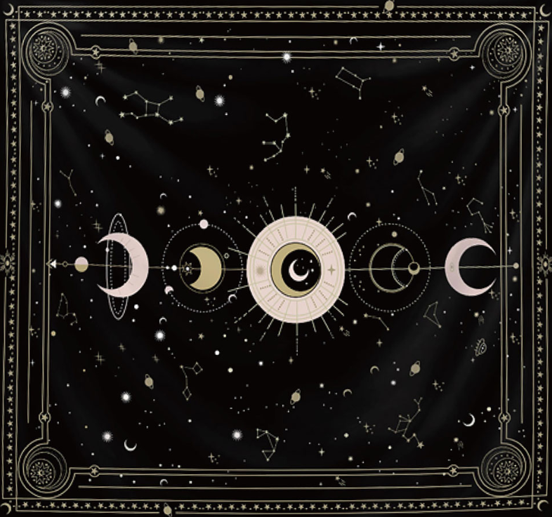 Triple moon tapestry 2025