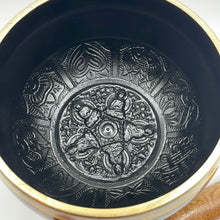Load image into Gallery viewer, Black Buddha Tibetan Singing Bowl
