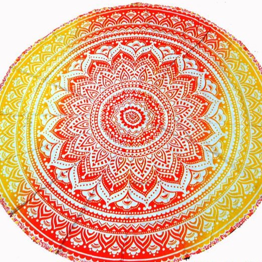 Orange & Yellow Ombre Tapestry