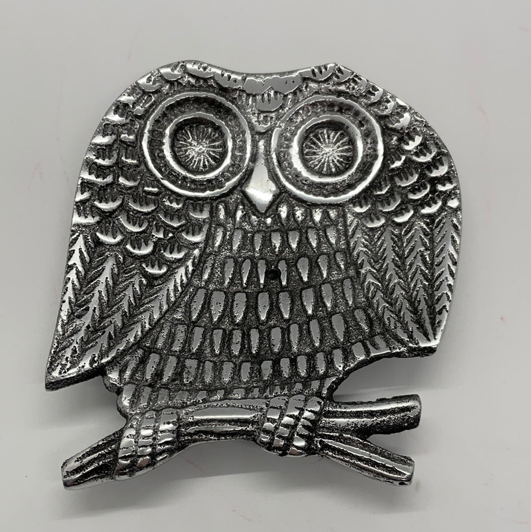 Metal Owl Ash Catcher