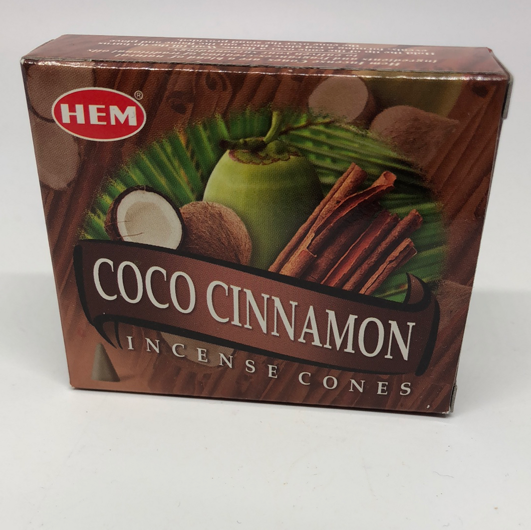 Coco Cinnamon Cone Incense