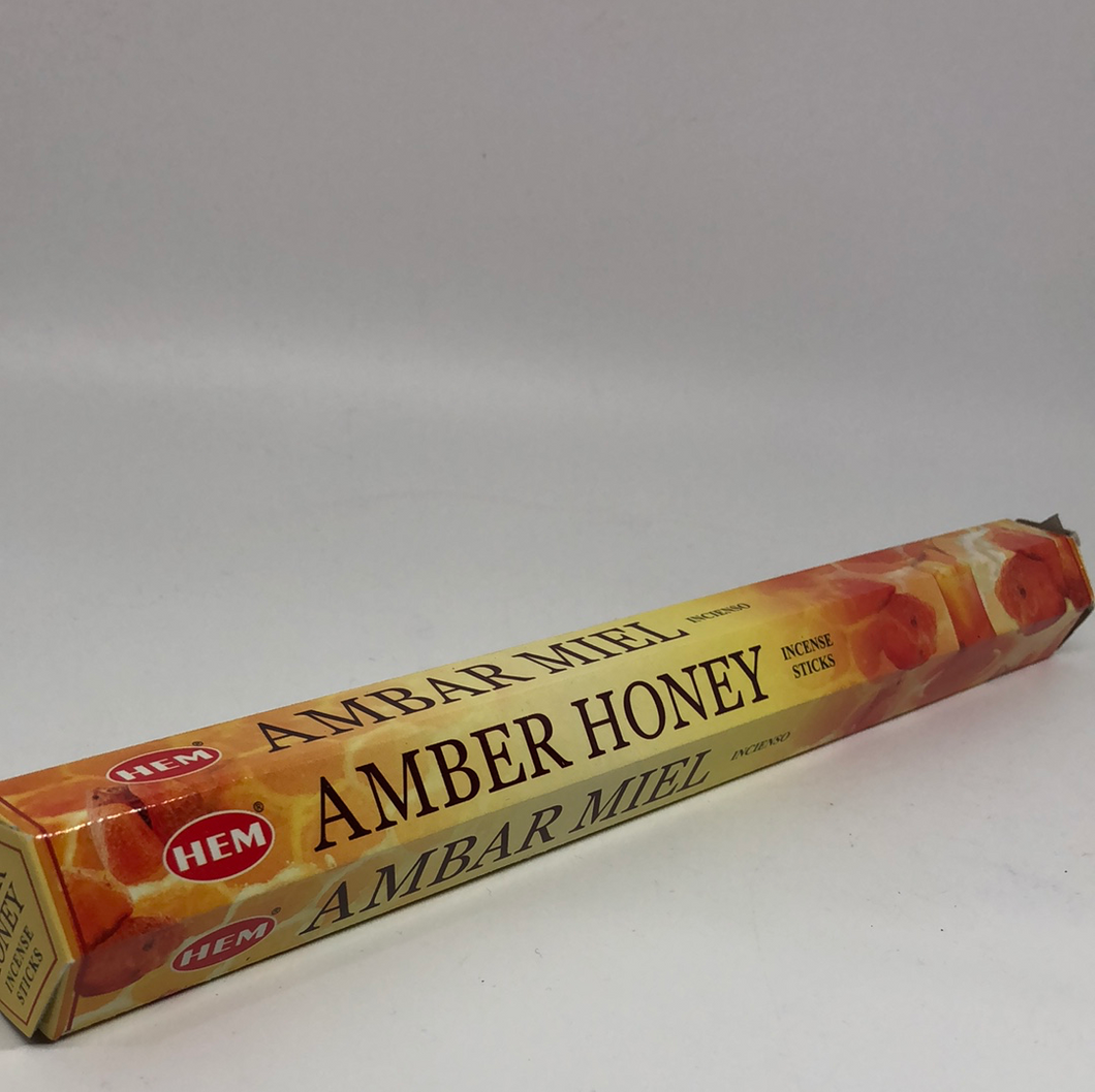 Amber Honey Incense Sticks