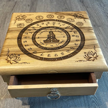 Load image into Gallery viewer, Wooden Engraved Alter Table
