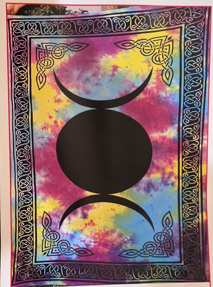 Triple Moon Tapestry