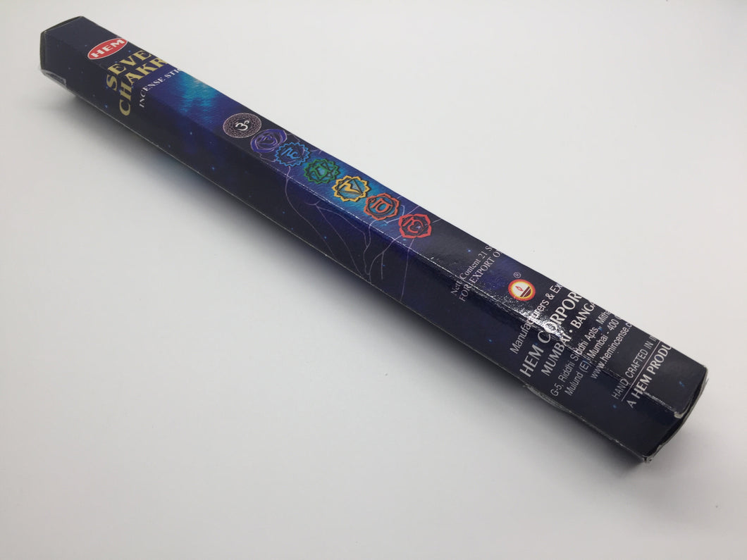 7 Chakras (7 Colors) Incense Sticks