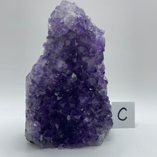 Load image into Gallery viewer, Amethyst Standing Cluster Cathedrals
