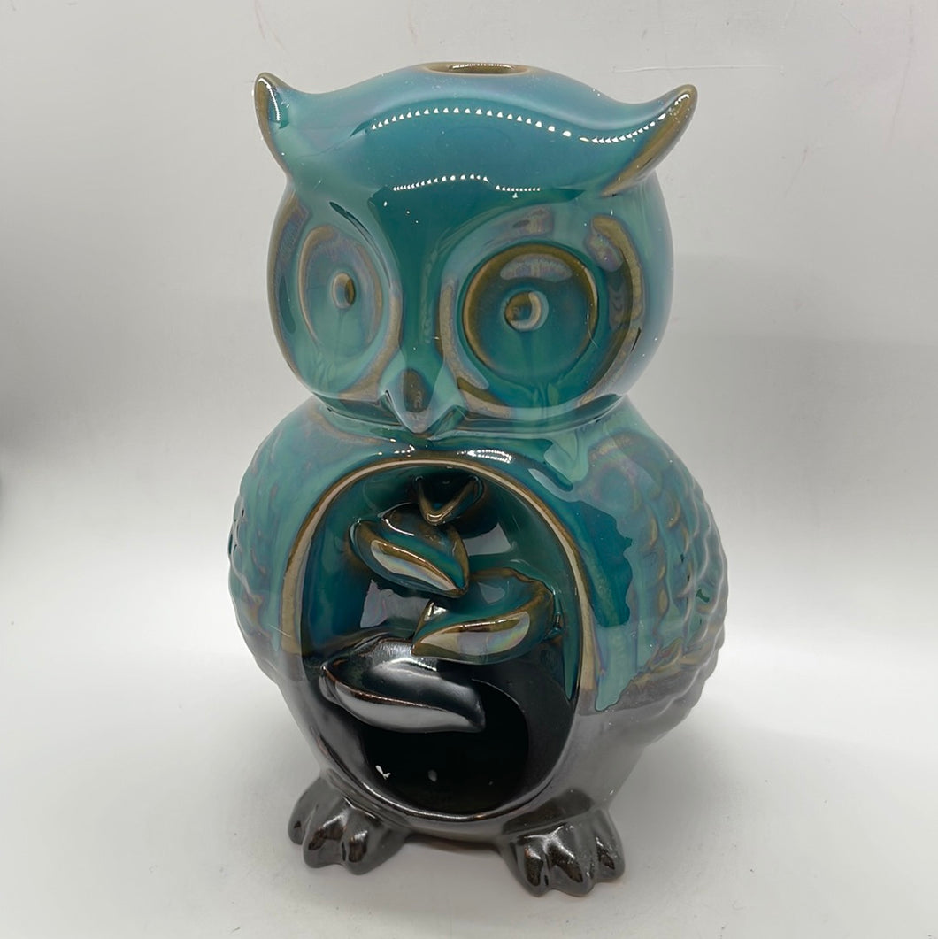 Owl Ceramic Backflow Burner