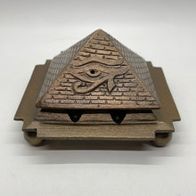 Load image into Gallery viewer, Brass Pyramid Ash Catcher
