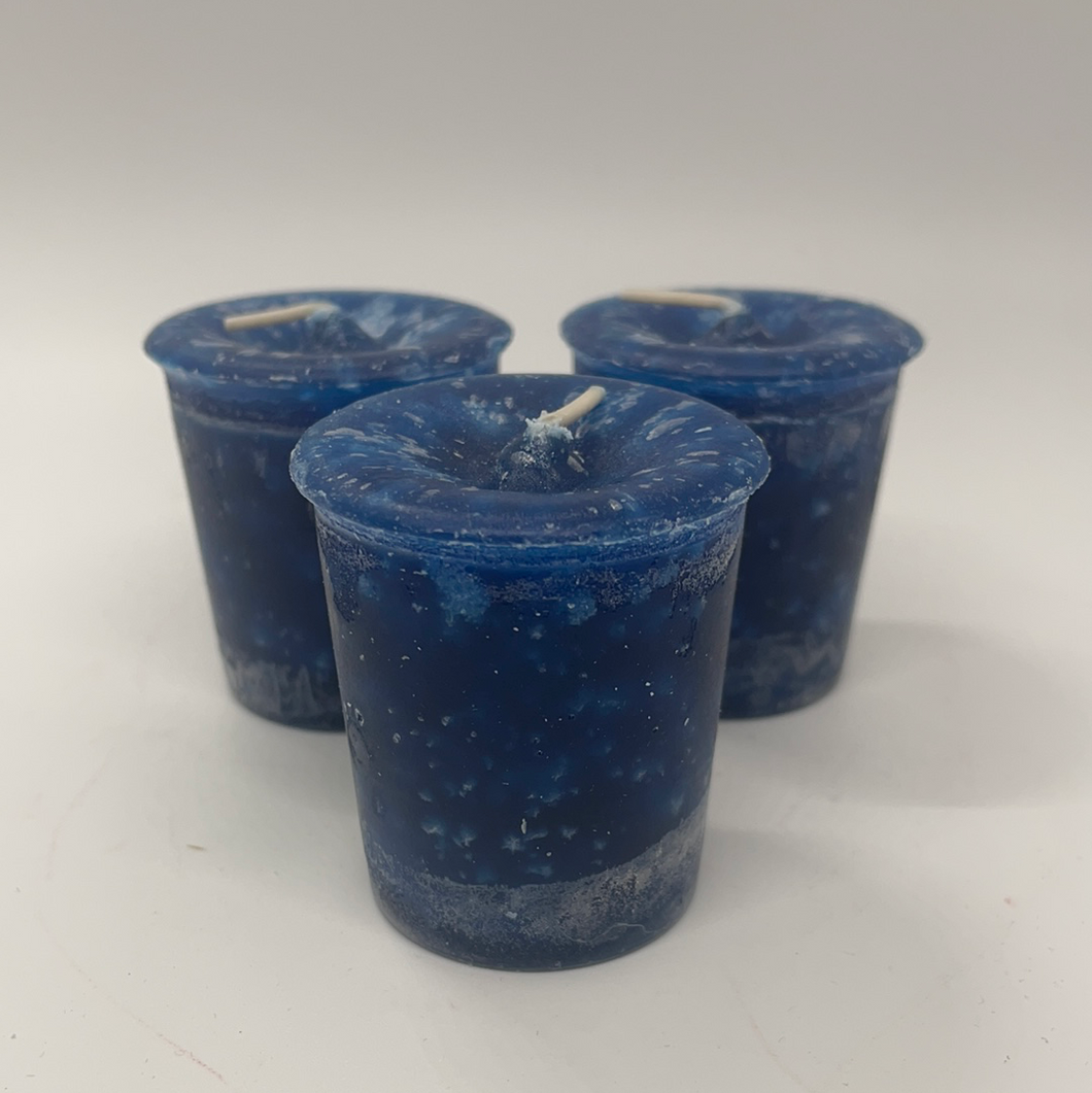 Night Sky Herbal Votive Candle