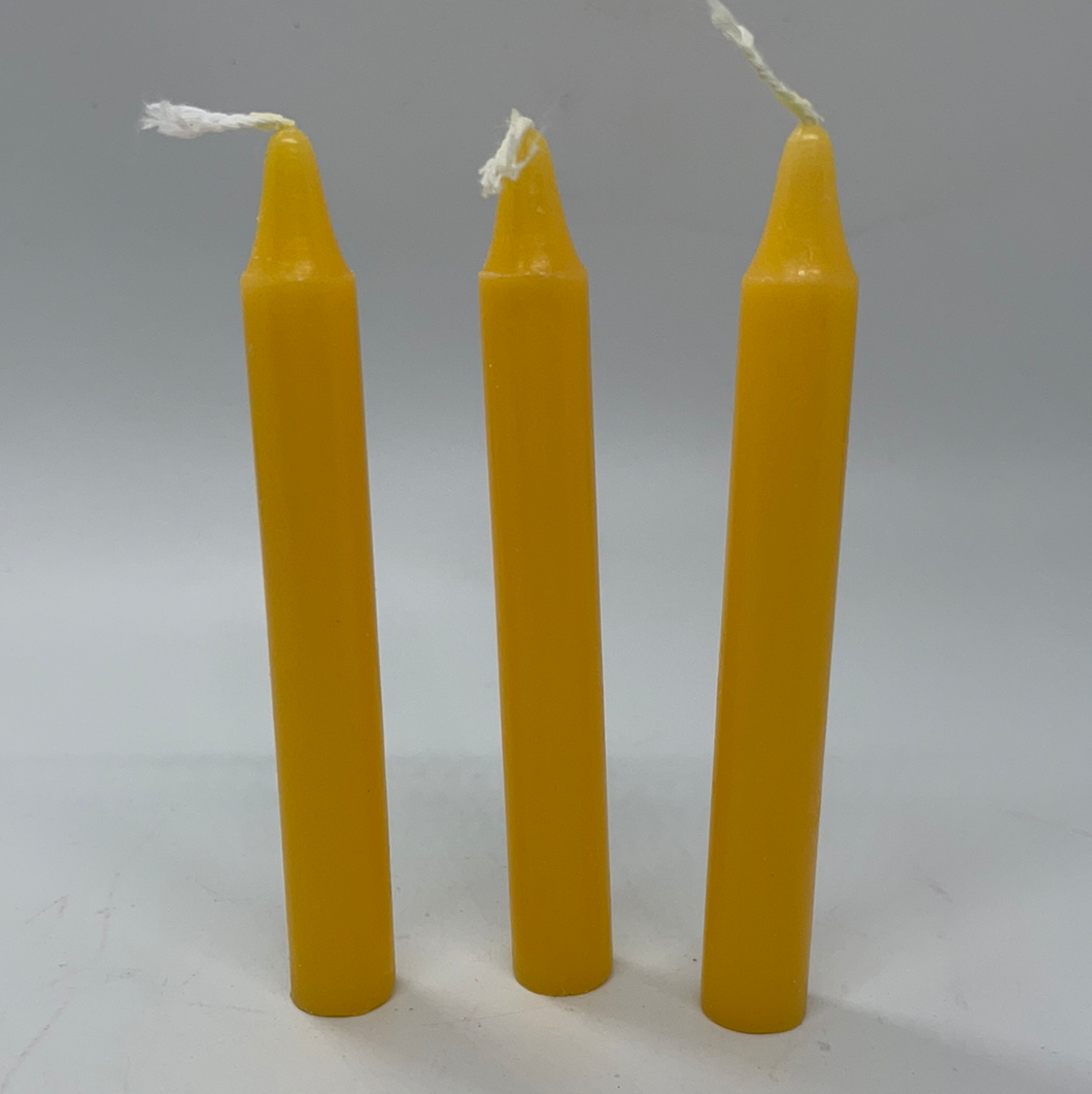 Yellow Chime Candle