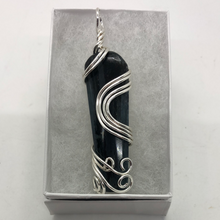 Load image into Gallery viewer, Wire Wrapped Kyanite Pendant
