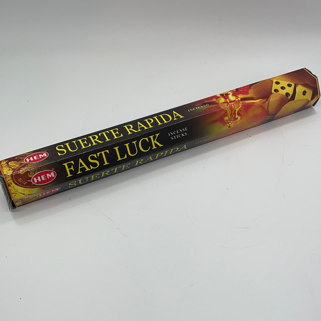 Fast Luck Incense Sticks