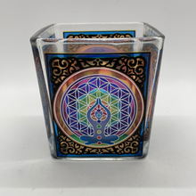 Load image into Gallery viewer, Chakra Square Votive Holder
