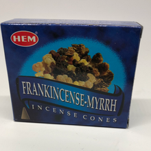 Load image into Gallery viewer, Frankincense &amp; Myrrh Cone Incense
