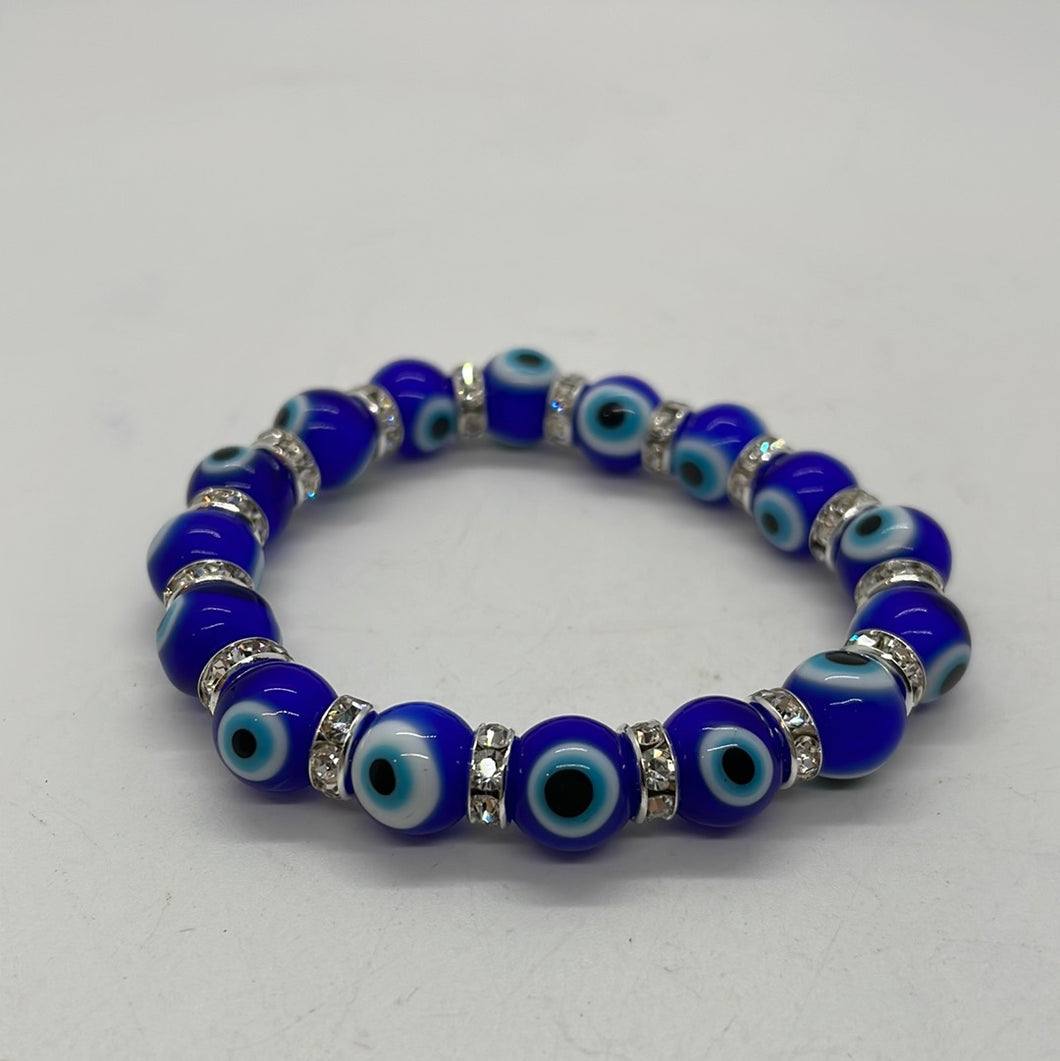 Evil Eye Cobalt Blue Protection Bracelet