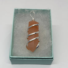 Load image into Gallery viewer, Wire Wrapped Gemstone Point Pendant
