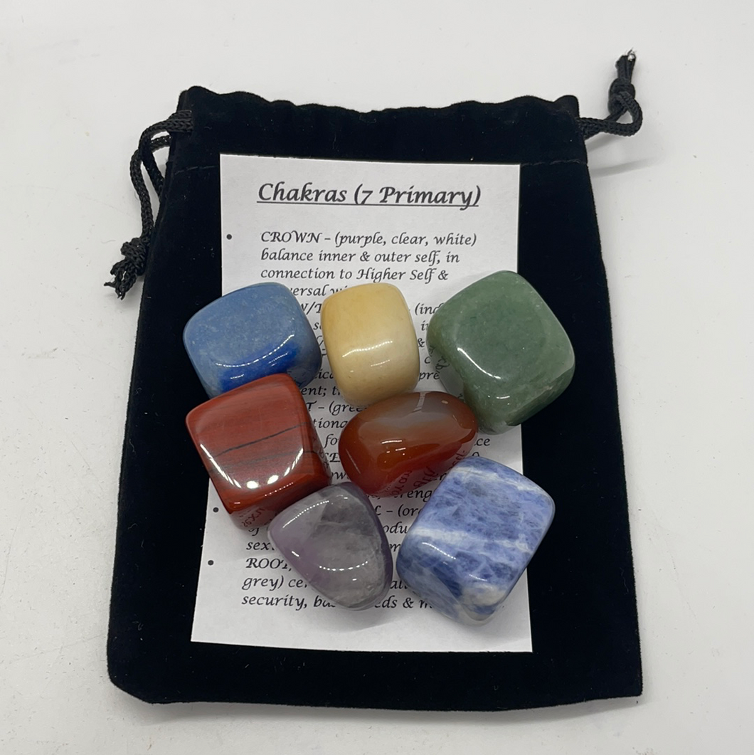 Chakra Crystal Pouch