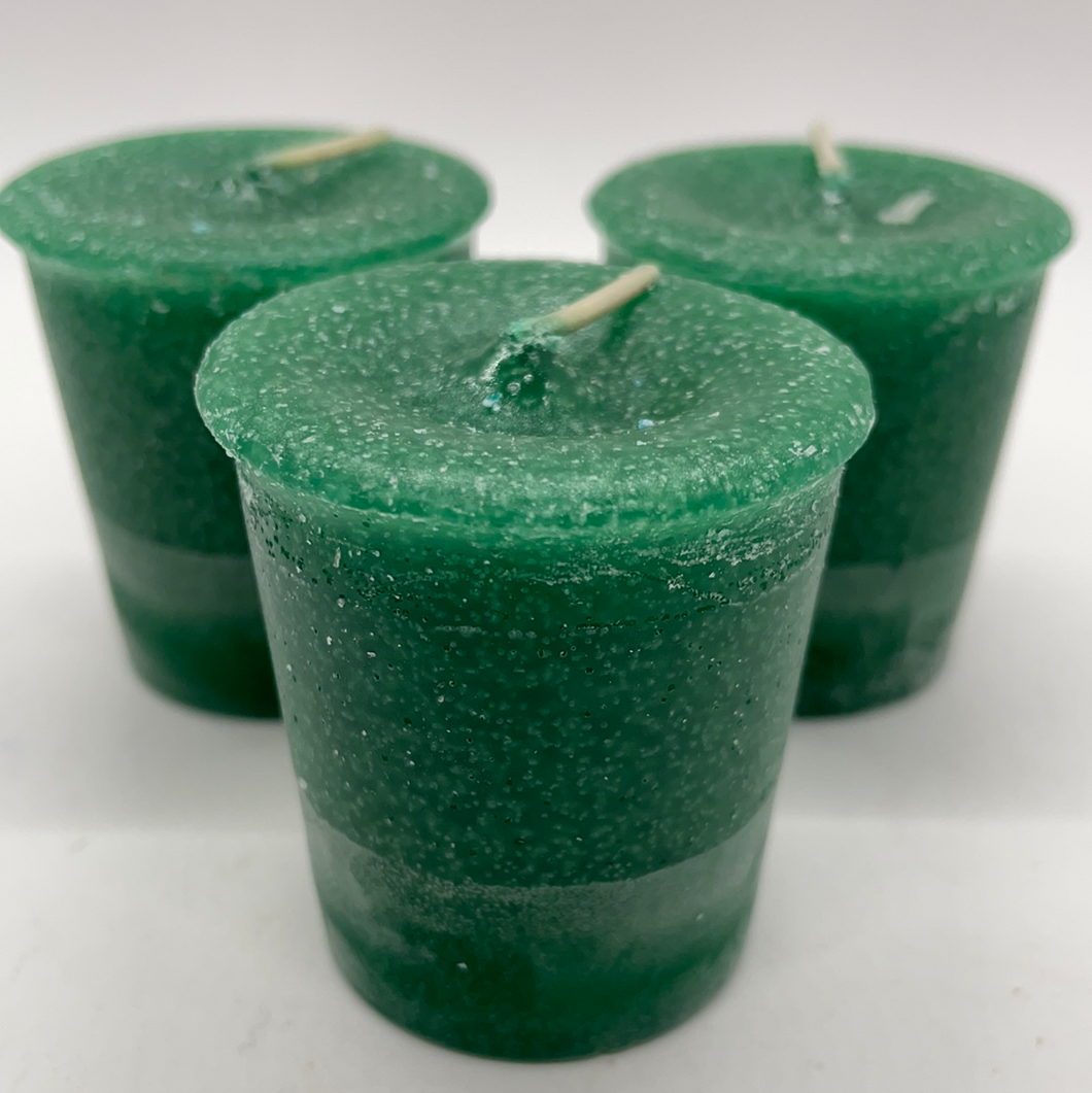 Green Tea Herbal Votive Candle